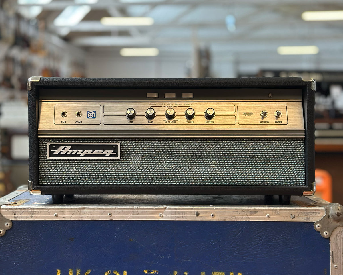 <オールチューブ　ベースアンプ>ampeg MODEL V-4B Ampeg ベースアンプヘッド Classic series V-4B / 100W : 山野楽器