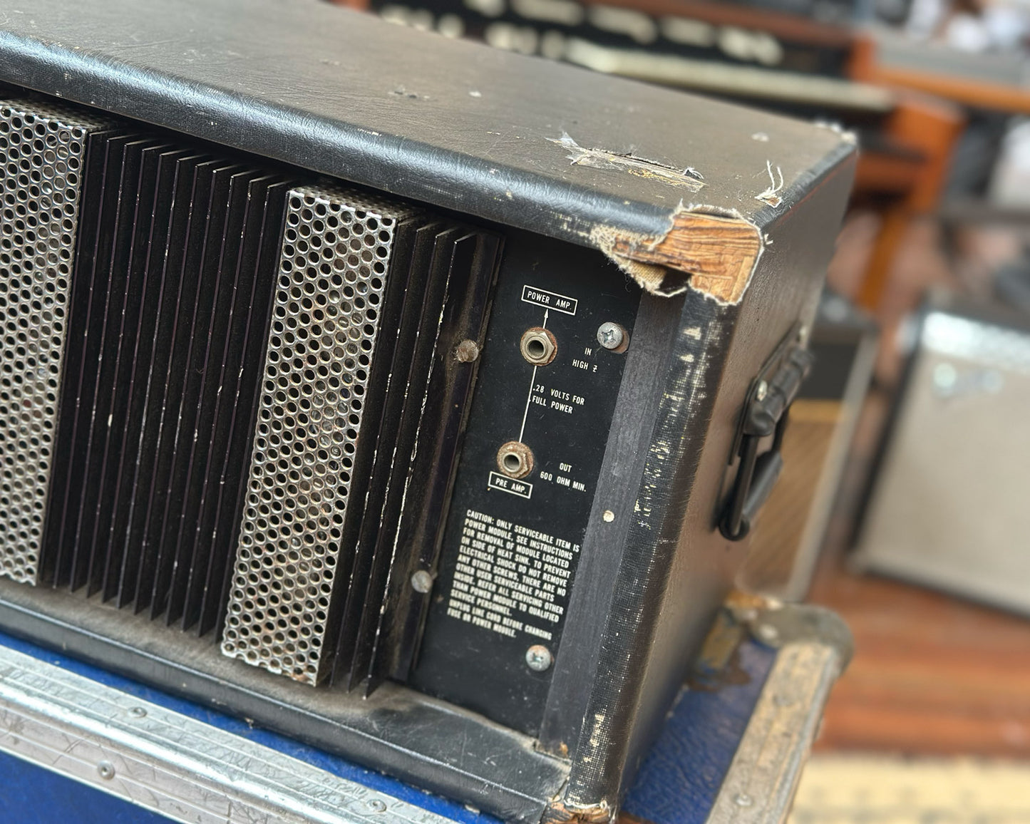 1970s Ampeg V-6B 120 Watt Solid-State Bass Head