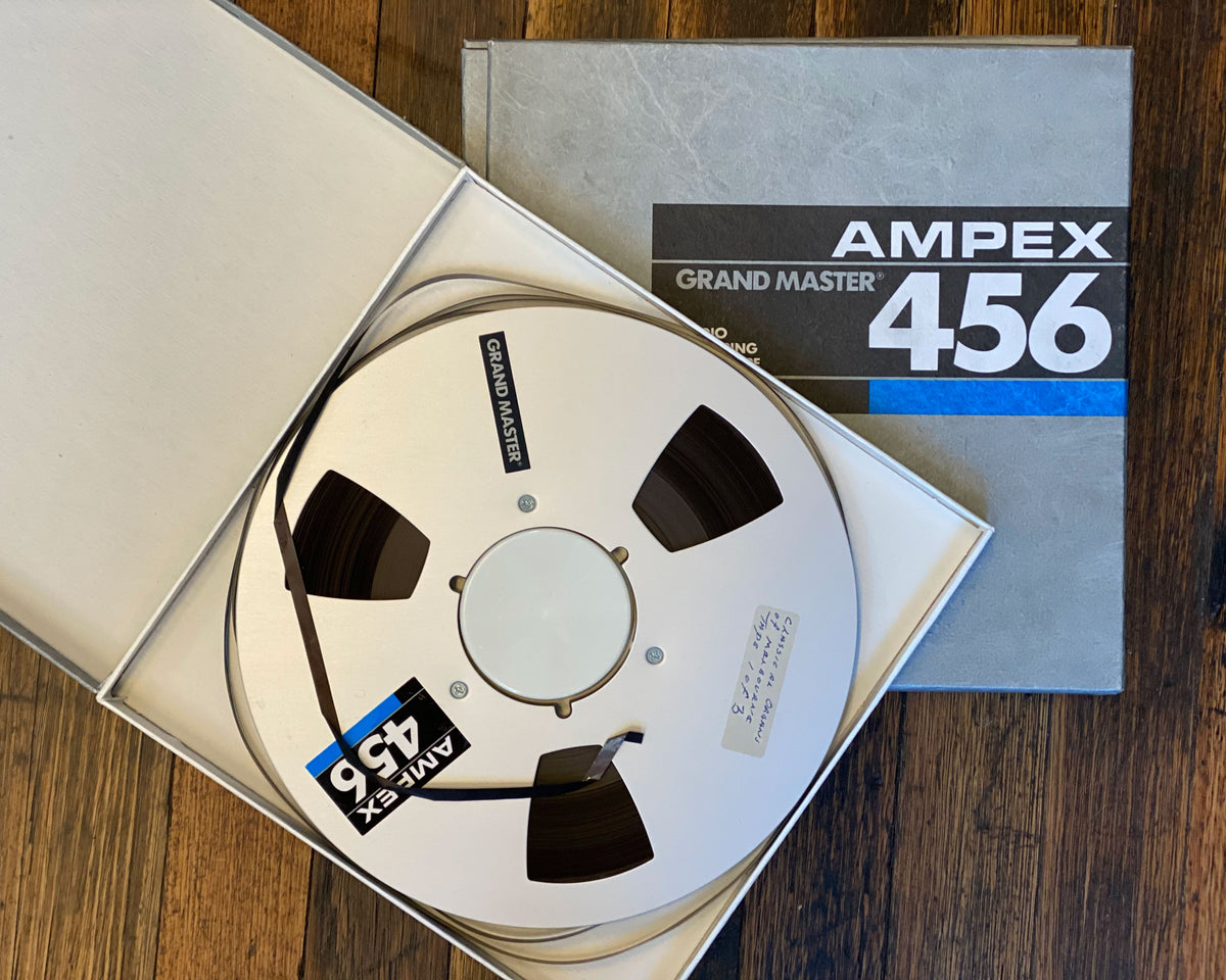 Ampex Grand Master 456 Studio Mastering Audio Tape - 4 Spools
