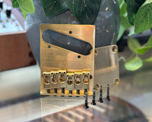 Load image into Gallery viewer, Armadillo Machine Works Andy Summer Neck Plate/Bridge