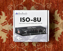 Load image into Gallery viewer, Art ISO-8U Compact Pedalboard Power Supply