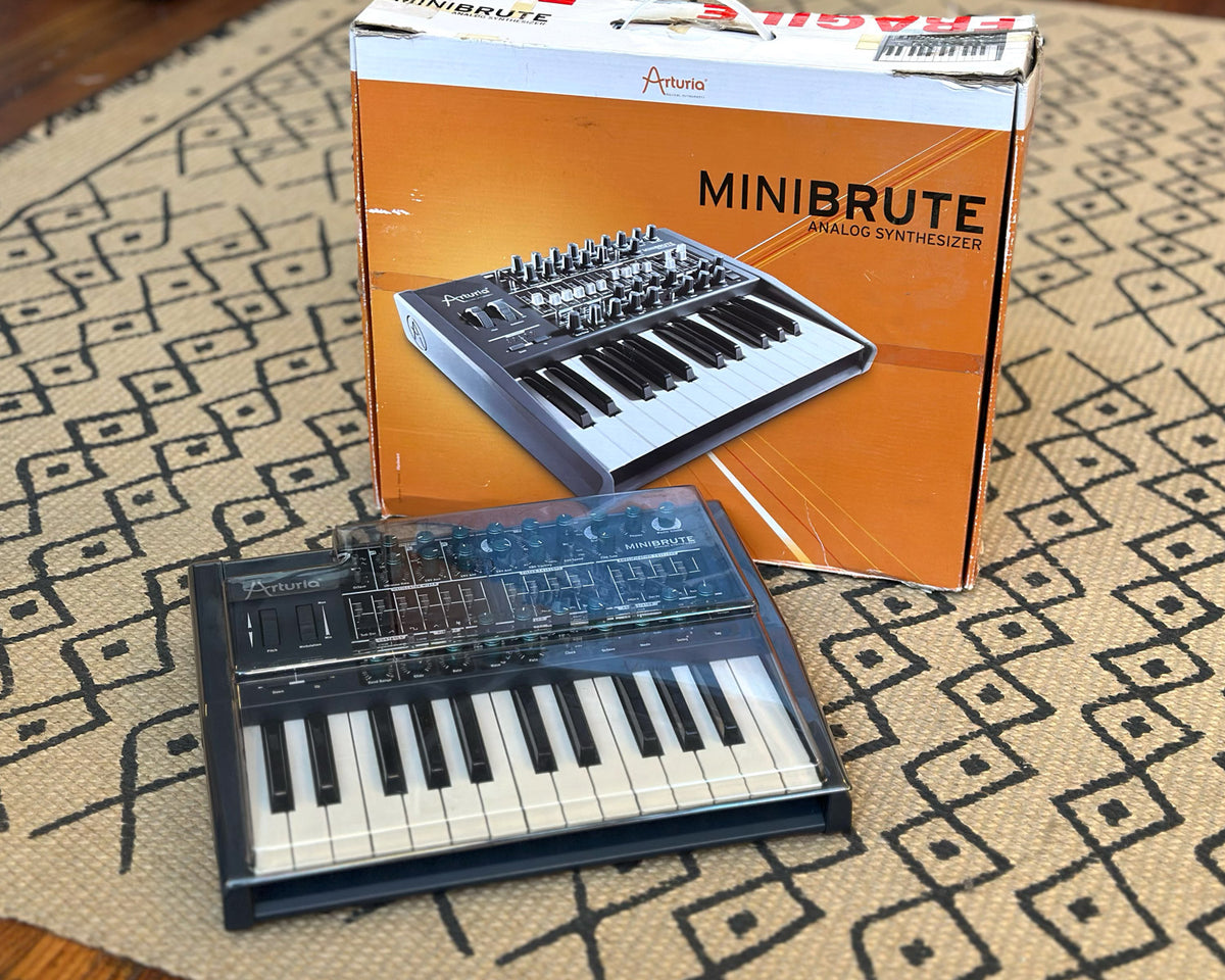Arturia MiniBrute - (Modded) w/ Decksaver – Found Sound