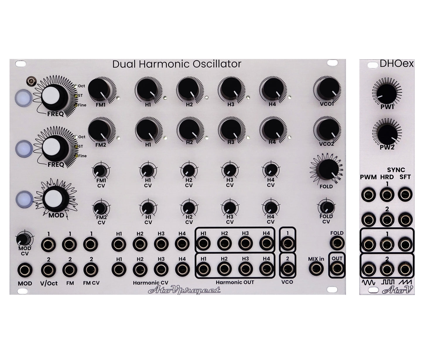 AtoVProject Dual Harmonic Oscillator (Silver)