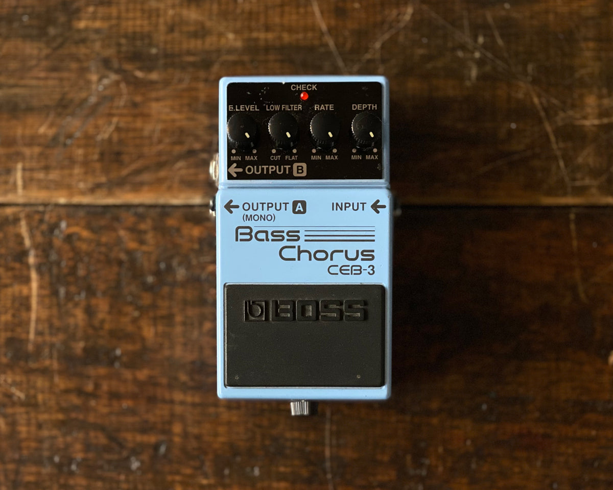 ベース BOSS Bass Chorus CEB-3 Amazon.com: BOSS CEB-3 Bass Chorus Guitar Pedal (CEB-3
