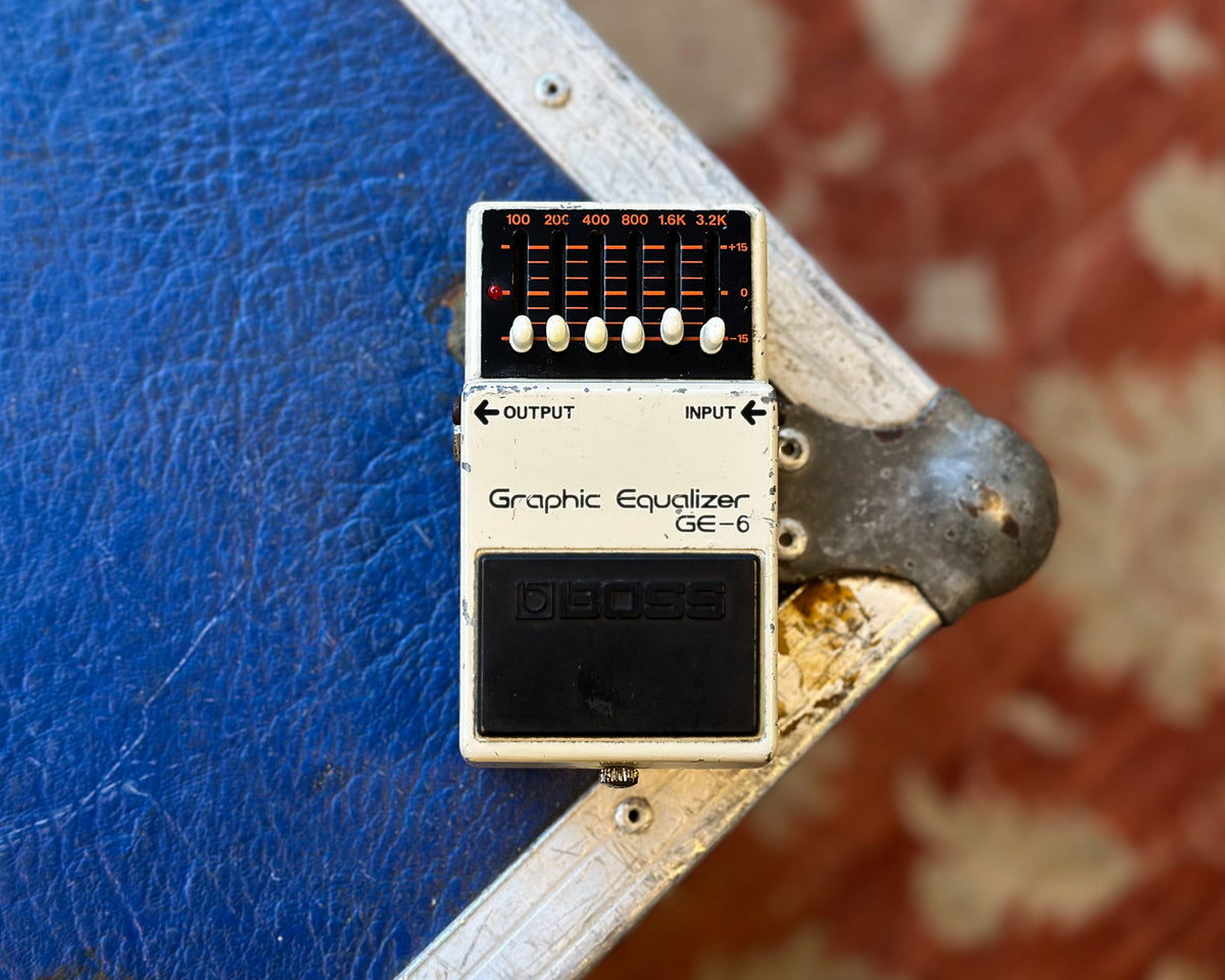 BOSS Graphic Equalizer GE-6　ヴィンテージ Boss GE-6 Graphic Equalizer | Reverb Canada