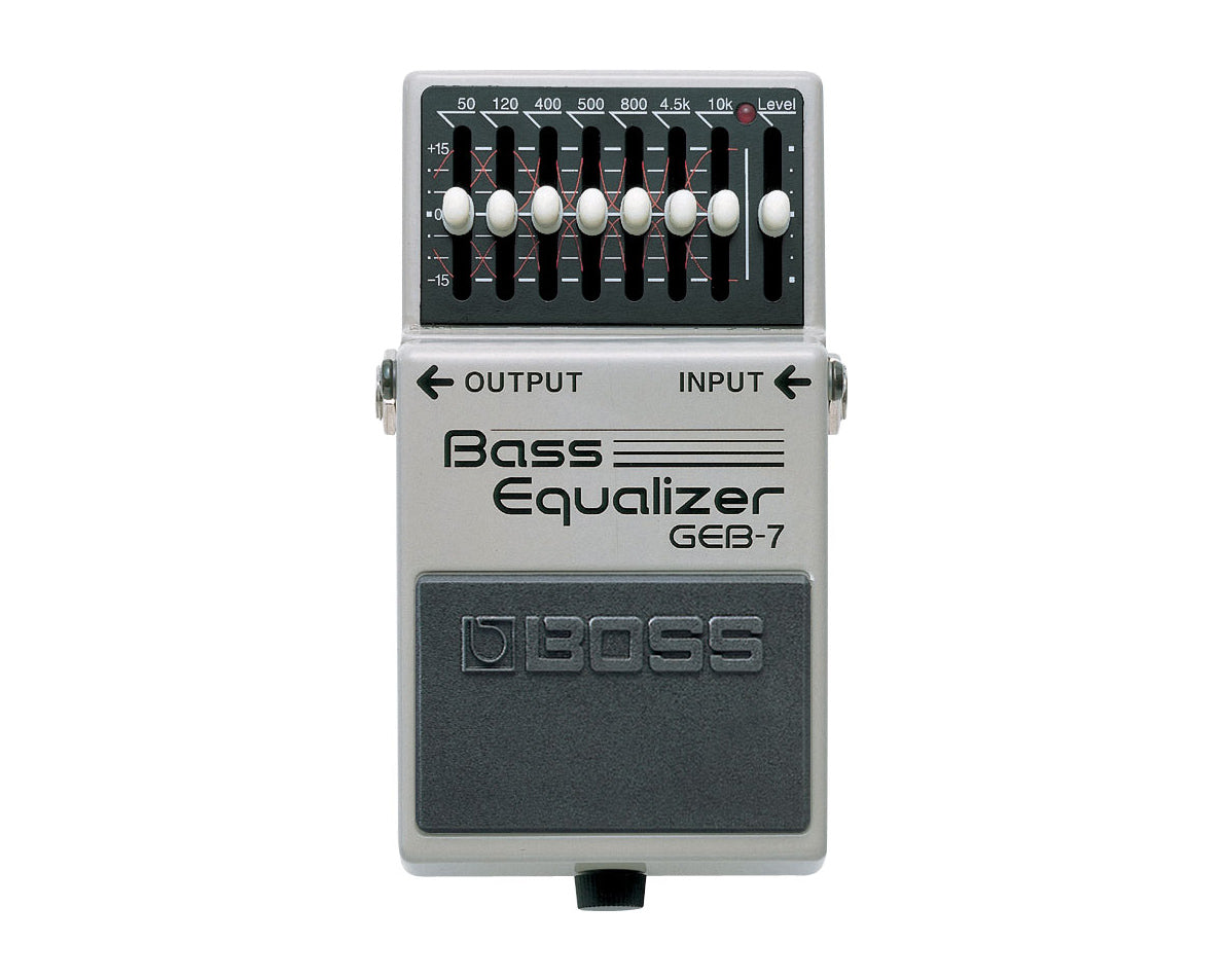 BOSS GEB-7 Bass Equalizer Compact Pedal