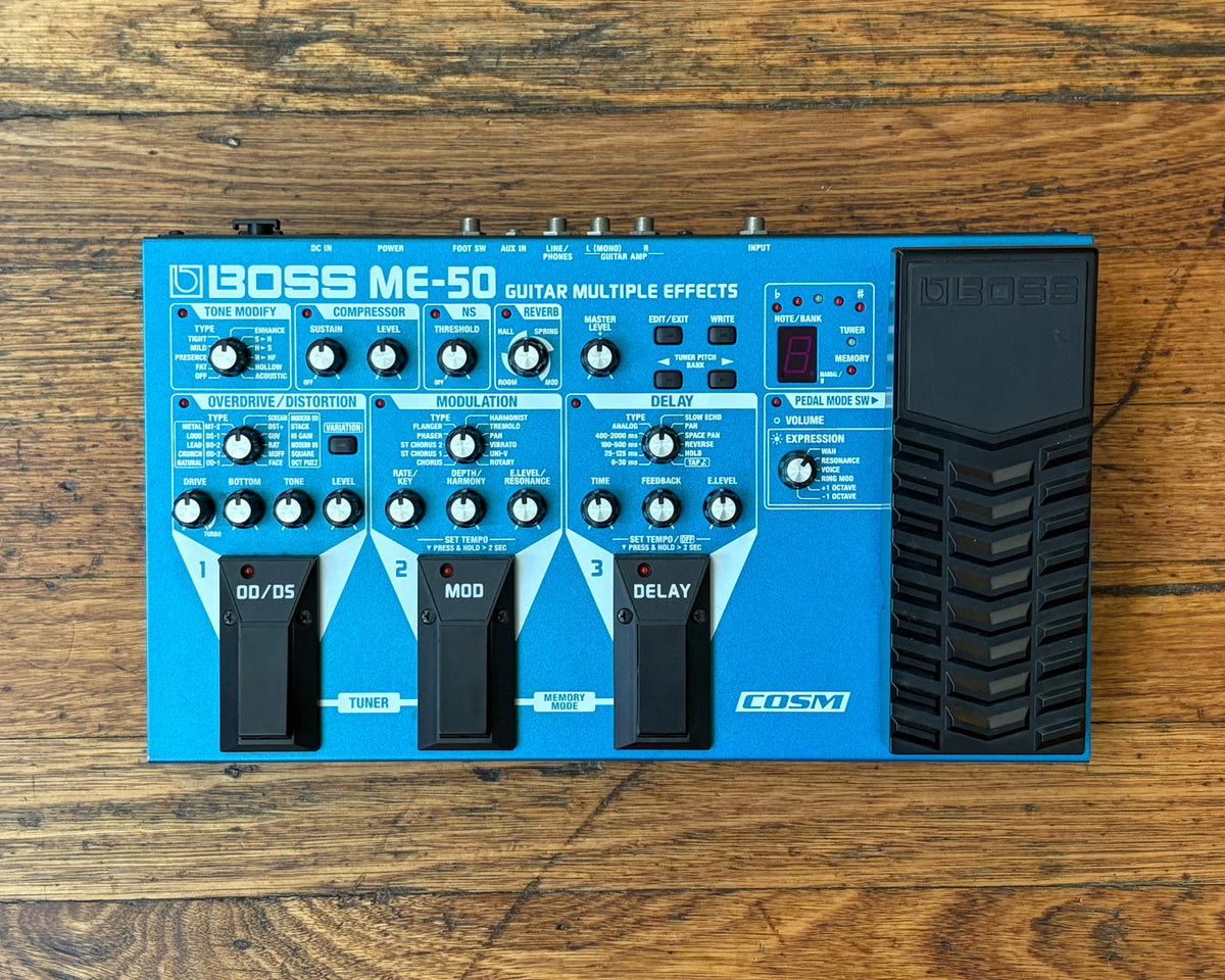 BOSS ME-50 Guitar Multiple Effects – Found Sound