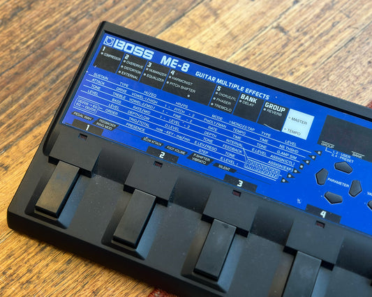 BOSS ME-8 Multi-Effects Pedal