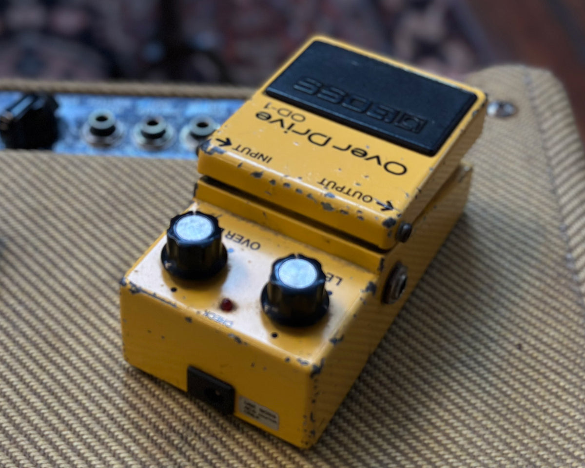 1984 BOSS OD-1 OverDrive - JRC 4558DD – Found Sound