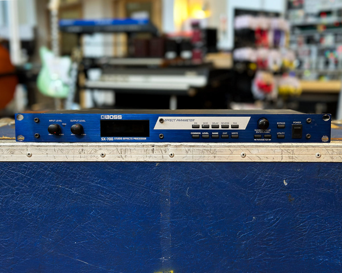 BOSS SX-700 Studio Multi Effects Processor 1U Rack – Found Sound