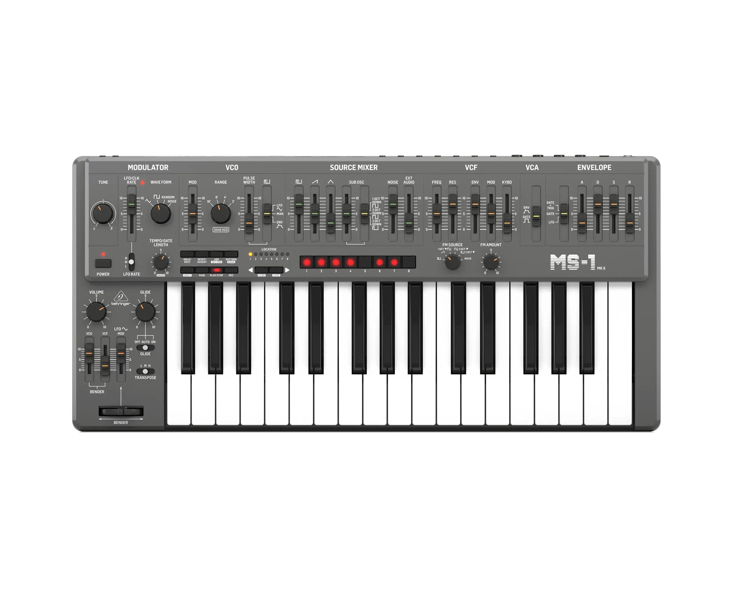 Behringer MS-1 MK II-GY Analog Synth – Found Sound