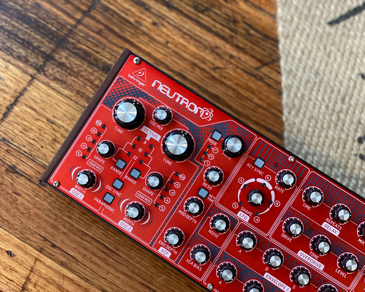 Behringer Neutron Synthesiser Found Sound