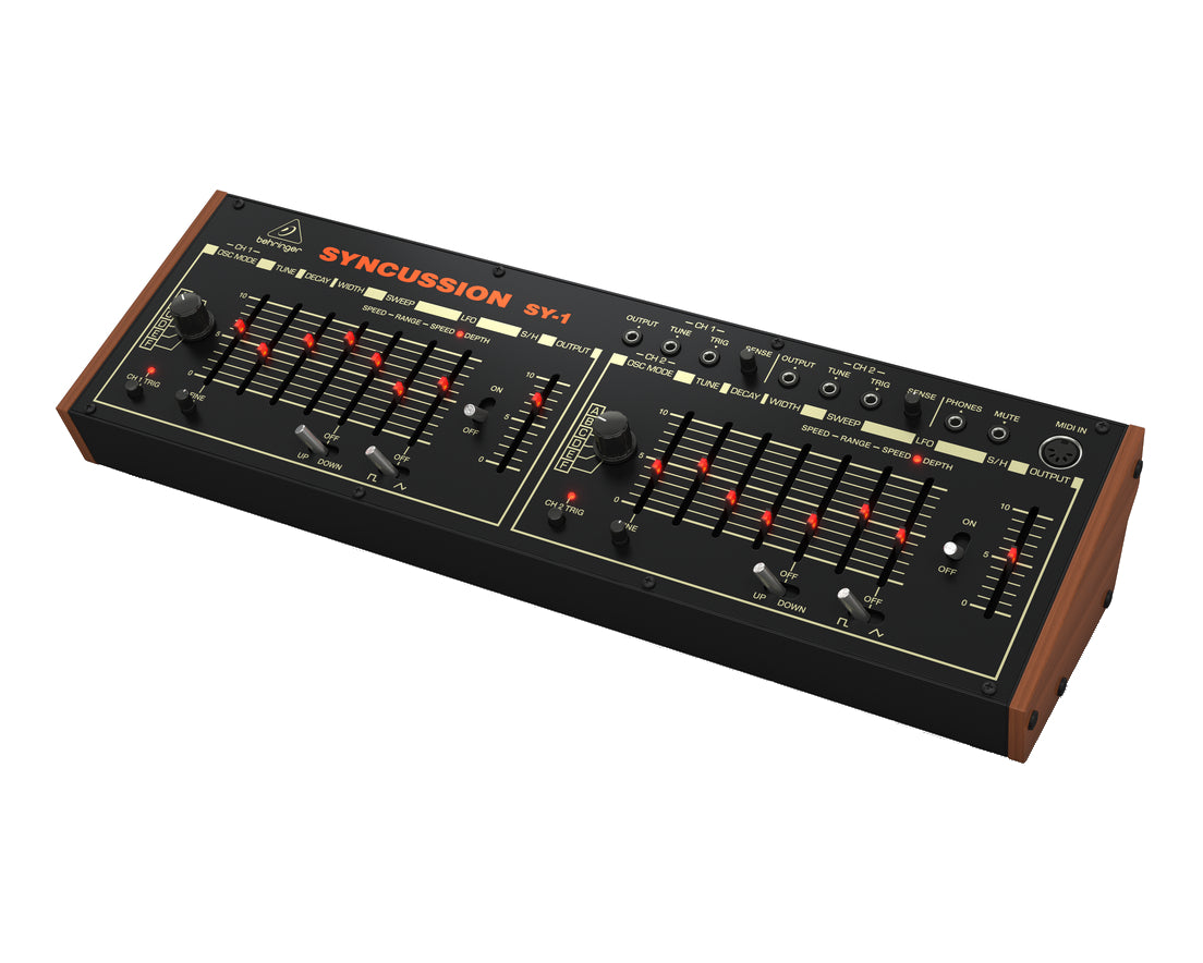 Behringer Syncussion SY-1 Analogue Percussion Synthesizer