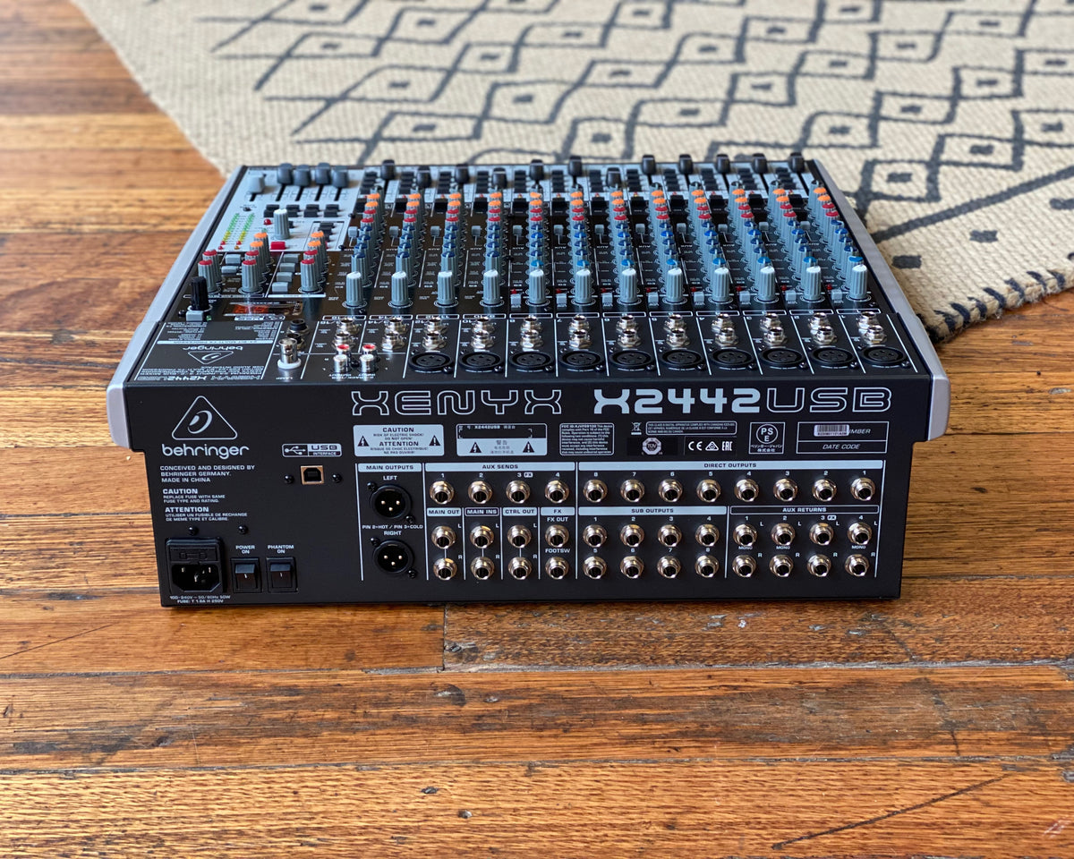 Behringer XENYX X2442USB Mixer Unopened, Unused Condition! Found Sound
