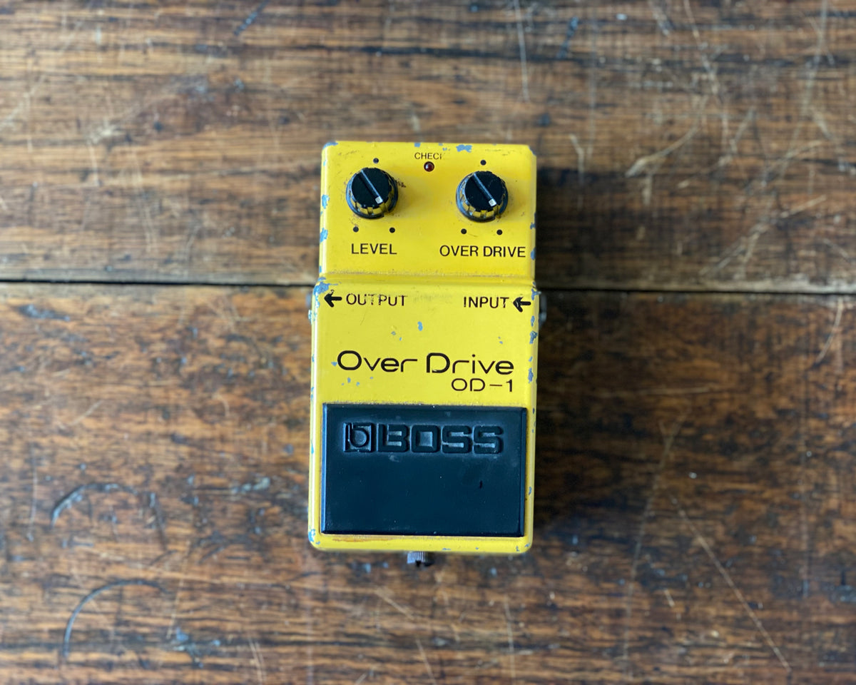 '79 Boss OD-1 OverDrive w/ 14-Pin RC3403ADB Chip – Found Sound