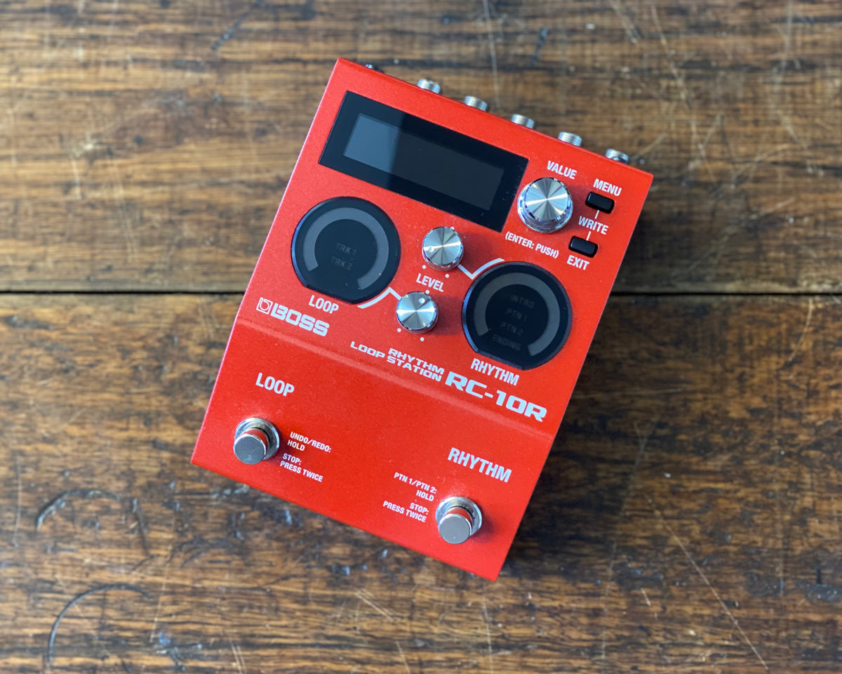 【新品同様】BOSS RHYTHM LOOP STATION RC-10R BOSS RC-10R Rhythm Loop Station Effects Pedal | Guitar Center