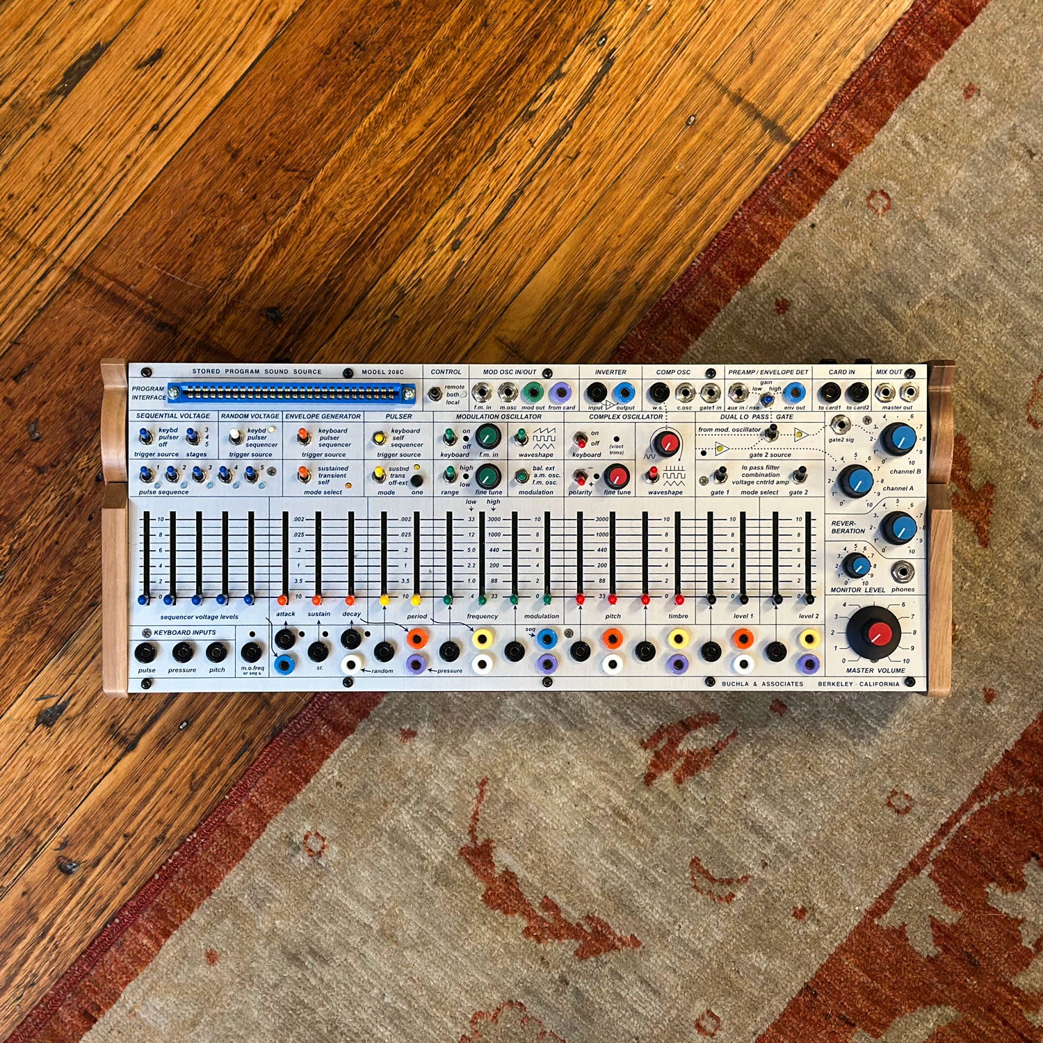 Buchla Easel Command x7 208C Desktop Synthesizer – Found Sound