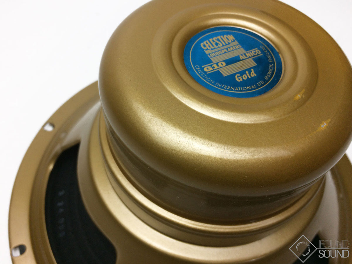 Celestion G10 AlNiCo Gold T5671B Found Sound