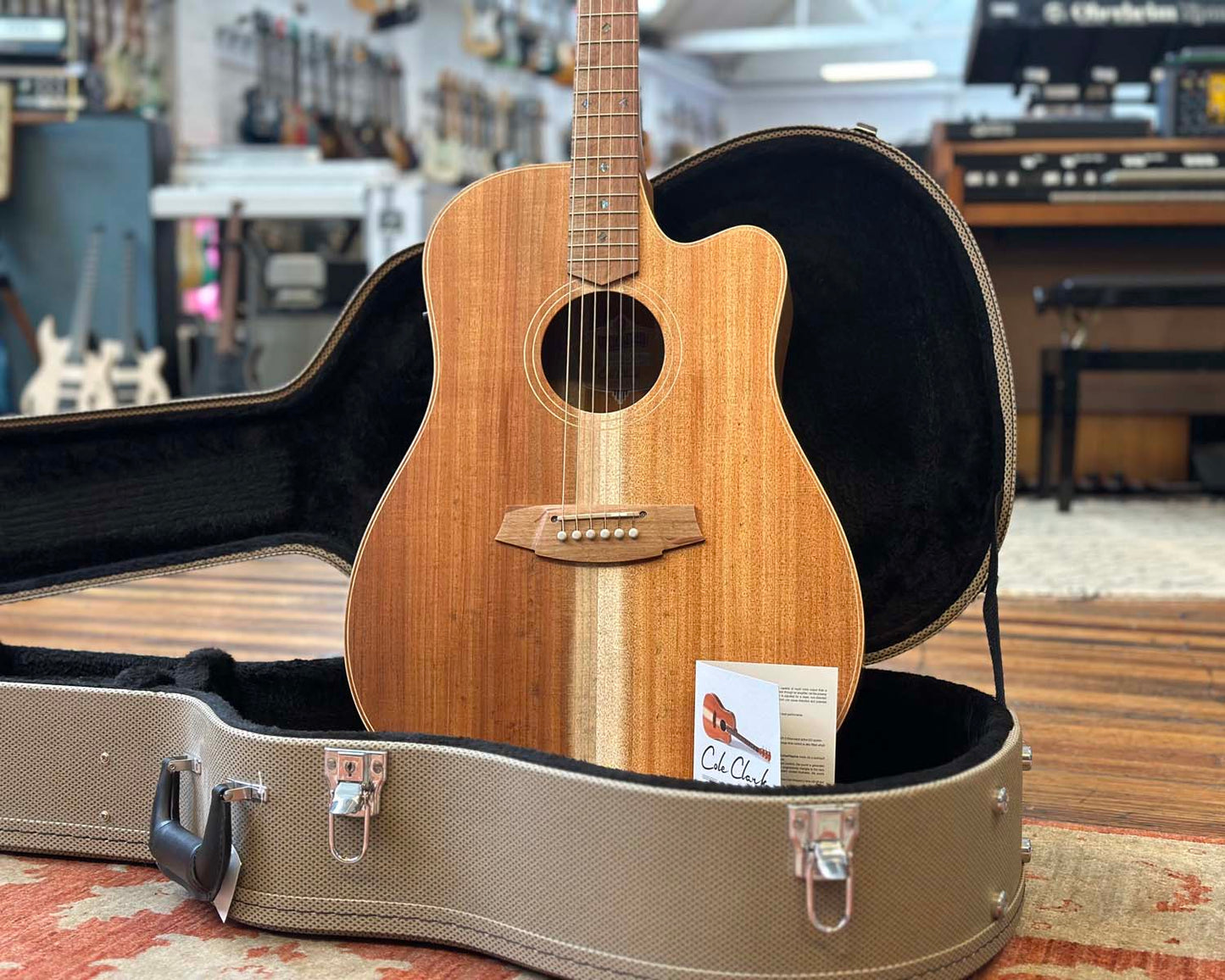 Cole Clark FL2EC-BLBL Acoustic Guitar