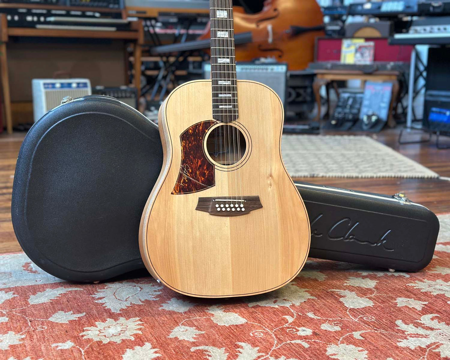 Cole Clark FL1A-12-LH Fat Lady 12-String Left-Handed Acoustic-Electric Guitar