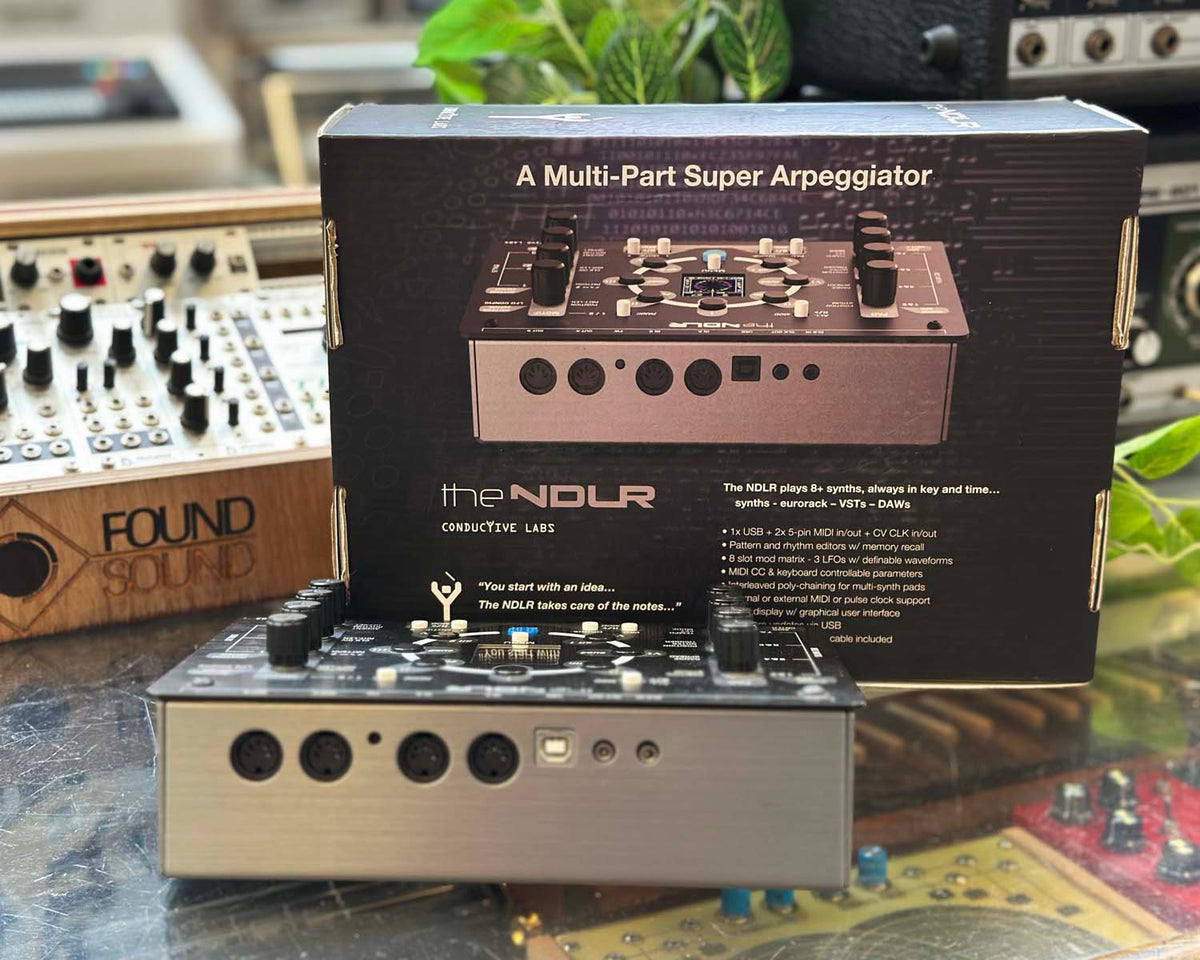 Conductive Labs The NDLR Four-track MIDI Interval Sequencer
