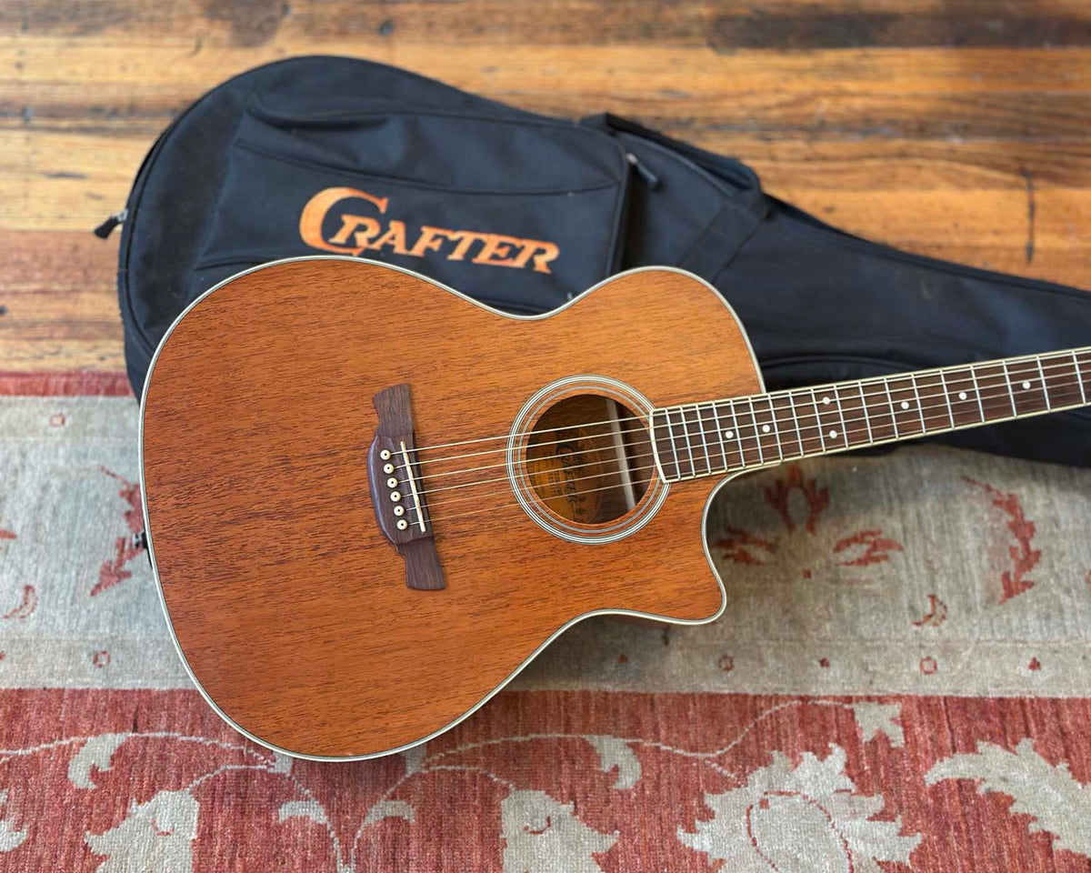 Crafter TE 6 Electro-Acoustic Steel-String Guitar