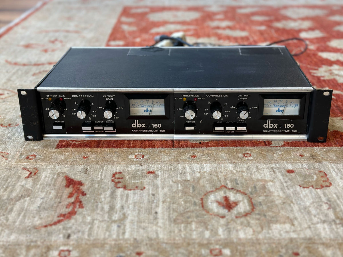 dbx160A  2台 dbx 160A Compressor — Murray Tregonning & Associates