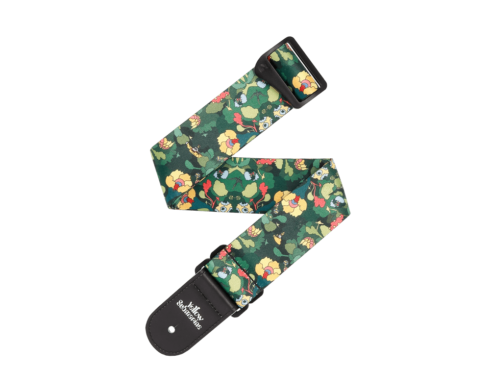 D'Addario Yellow Submarine 55th Anniversary Guitar Strap - Pepperland Woods