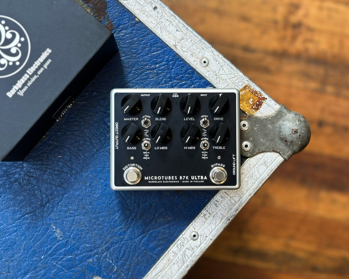 ギター Darkglass B7K Ultra v1 Darkglass Microtubes B7K Ultra Review - Premier Guitar