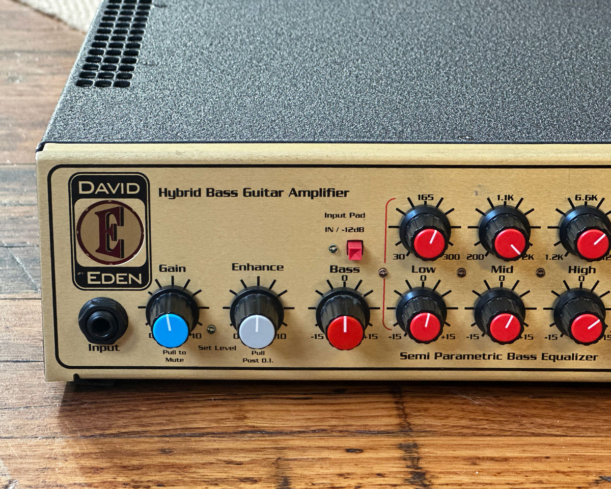 David Eden WT800 World Traveller Hybrid Bass Guitar Amplifier Found