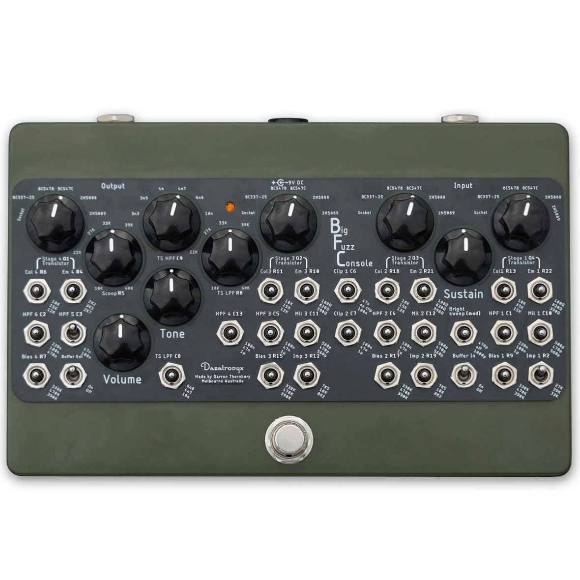 Dazatronyx Big Fuzz Console Pedal