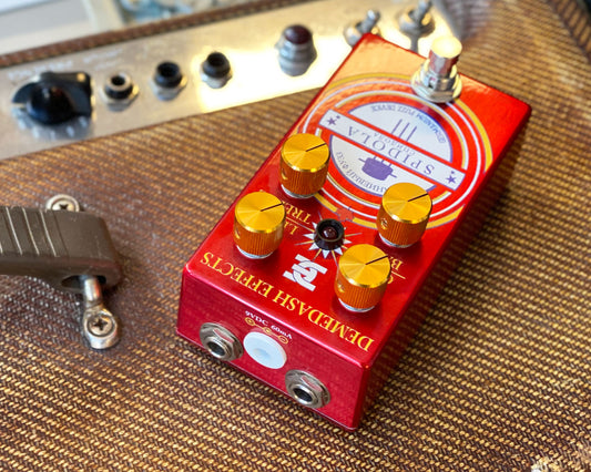 Demedash Effects Spidola Germanium Fuzz Спидола Германиум Фузз - Gold Knobs
