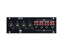 Load image into Gallery viewer, DivKid Mutes mk2 3U with Alternate 1U Panel