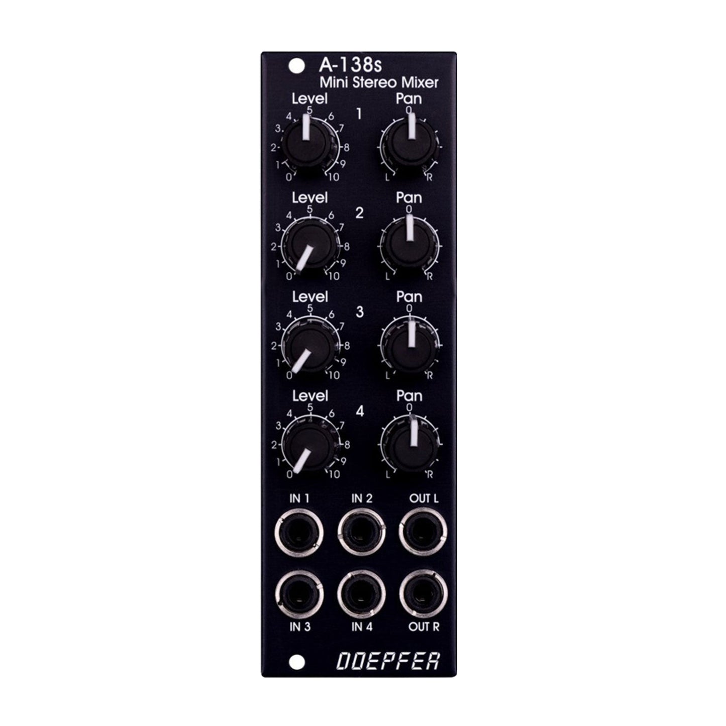 Doepfer A-138sv Vintage Mini Stereo Mixer