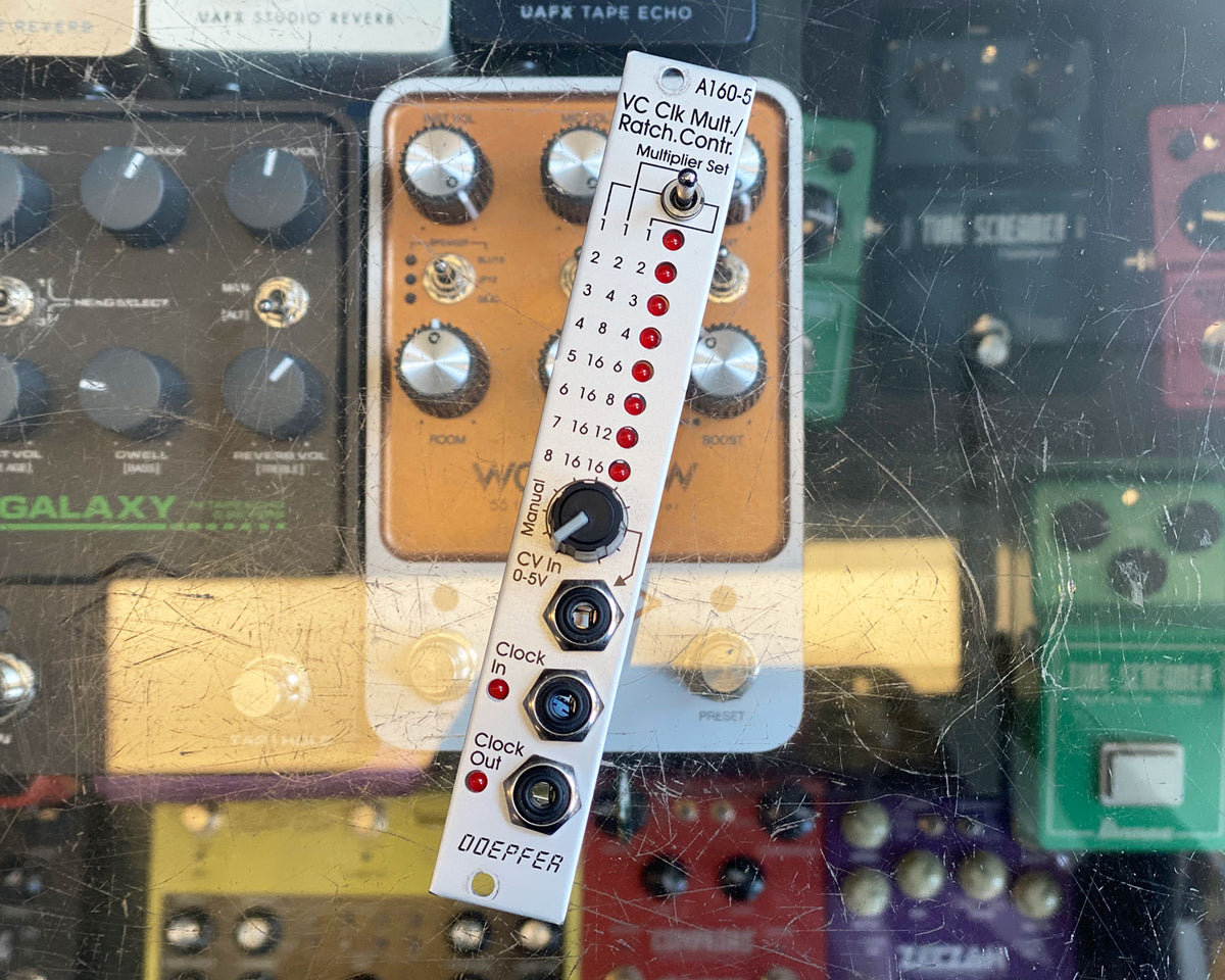 Doepfer A1605 Clock Multiplier/Ratcheting Controller Found Sound