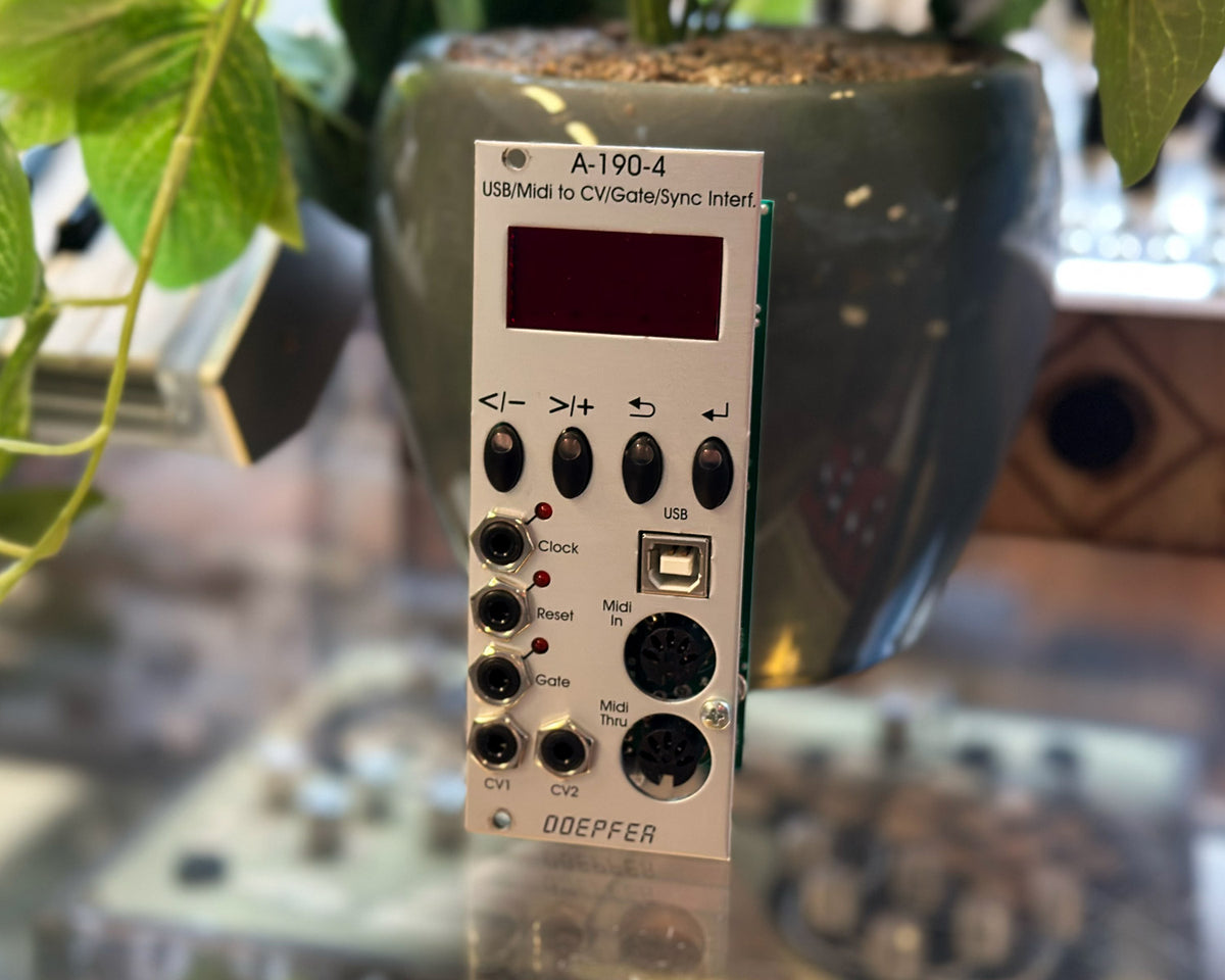 Doepfer A-190-4 USB/MIDI to CV/Gate/Sync Interface – Found Sound