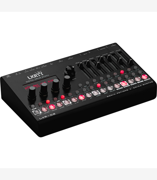 Erica Synths LXR-02 Open-Source Desktop Digital Drum Synthesizer