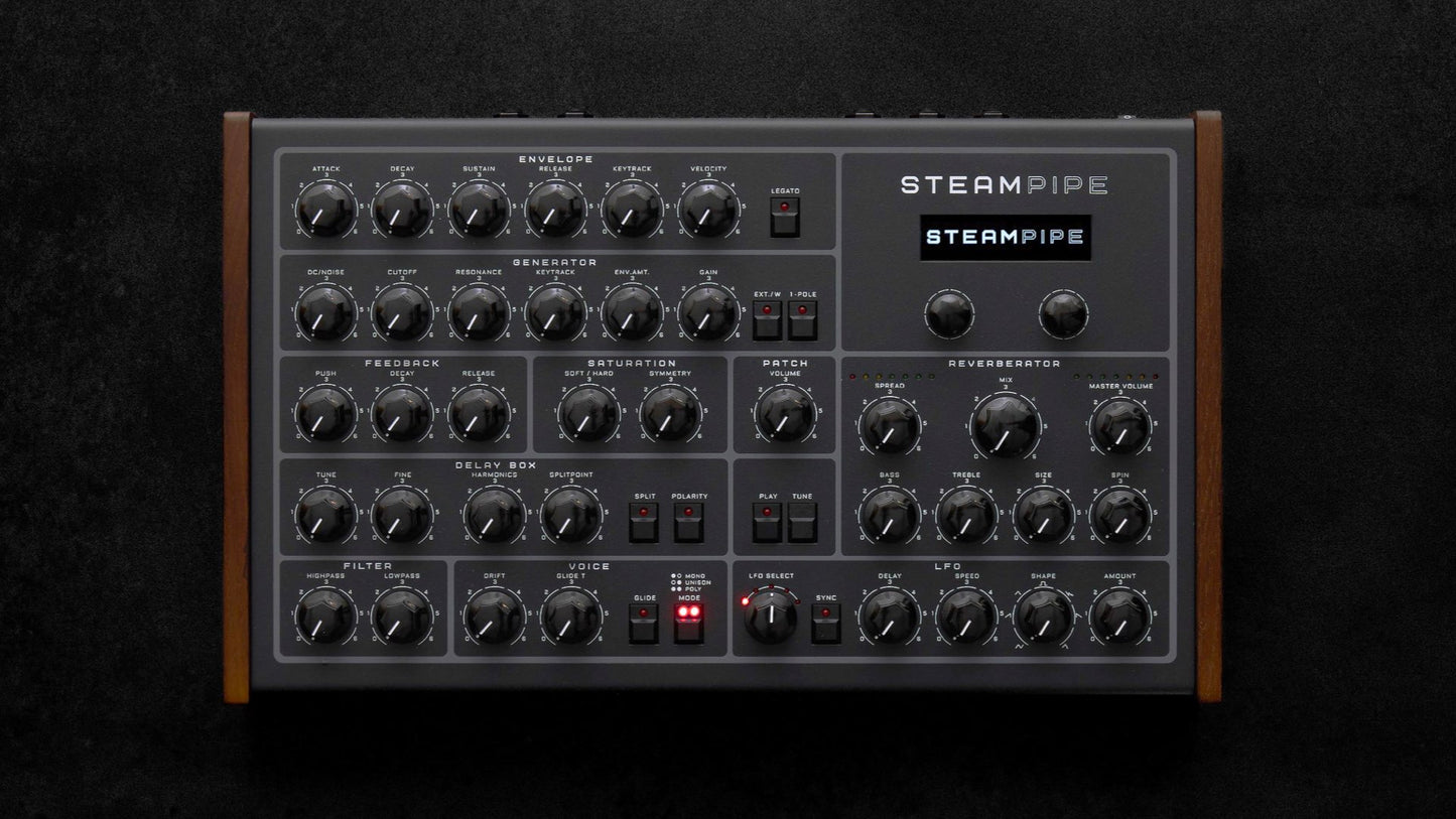 Erica Synths Steampipe 8-Voice Polyphonic Synthesiser