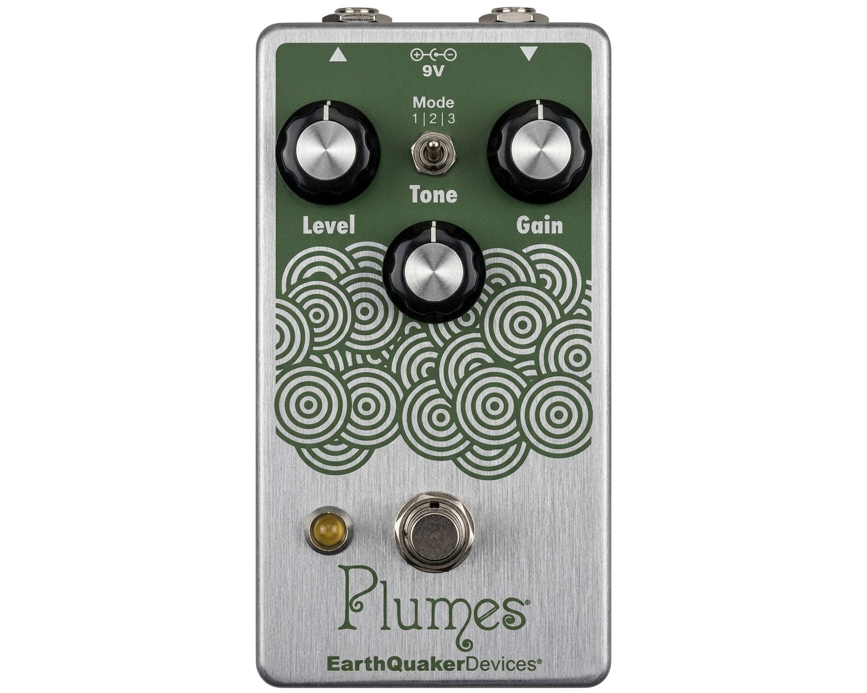 EarthQuaker Devices Plumes - FS Exclusive 2 Silver & Green – Found