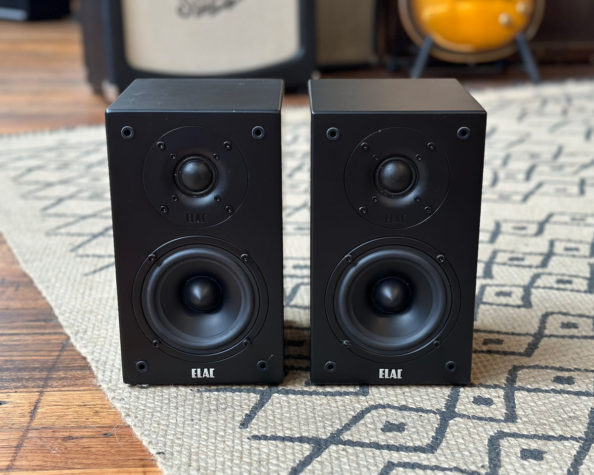 Elac BS72 2 Way Bookshelf Speakers Found Sound