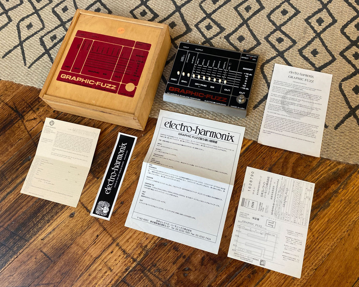 Graphic fuzz big box ver.   エフェクター 中古】 ELECTRO-HARMONIX / GRAPHIC-FUZZ 【渋谷店】【値下げ