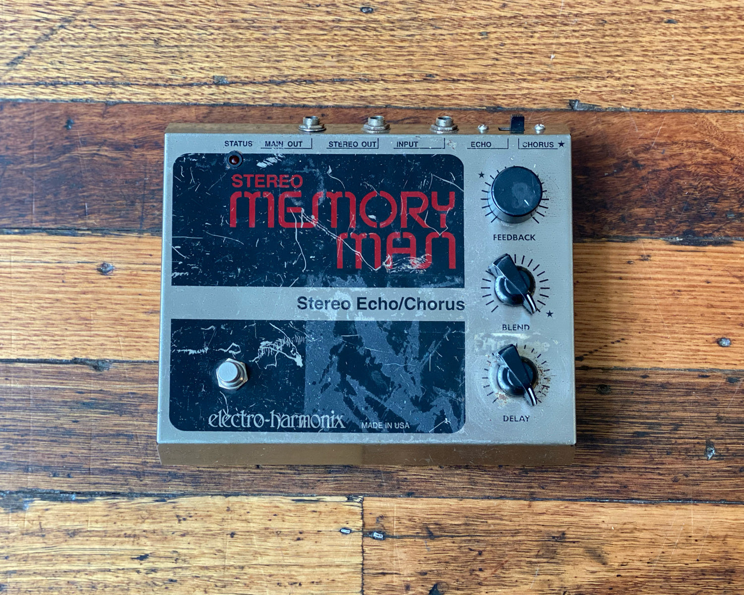 Electro Harmonix Stereo Memory Man Echo/Chorus Pedal – Found Sound Electro Harmonix Stereo Memory Man Echo/Chorus Pedal – Found Sound