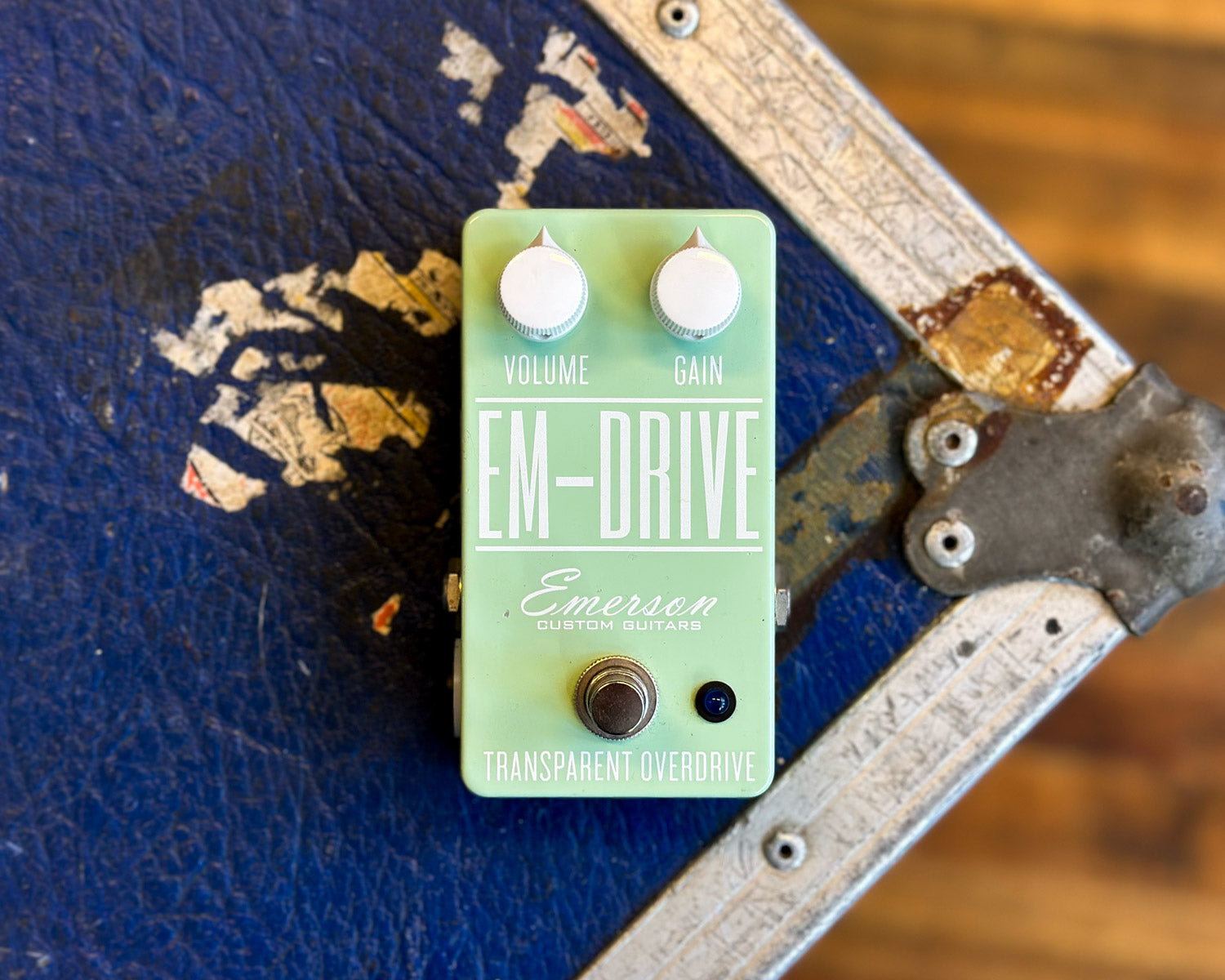em drive pedal Emerson EM-DRIVE Transparent Overdrive Pedal