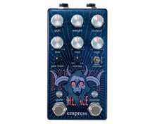 Load image into Gallery viewer, Empress Heavy Menace Distortion Pedal - Limited Edition Blue Purple Sparkle