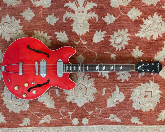 1996 Epiphone Casino w/ Case - Orange Label (Terada, Japan) - Modified