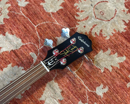 Epiphone Jack Casady Signature Fretless Bass