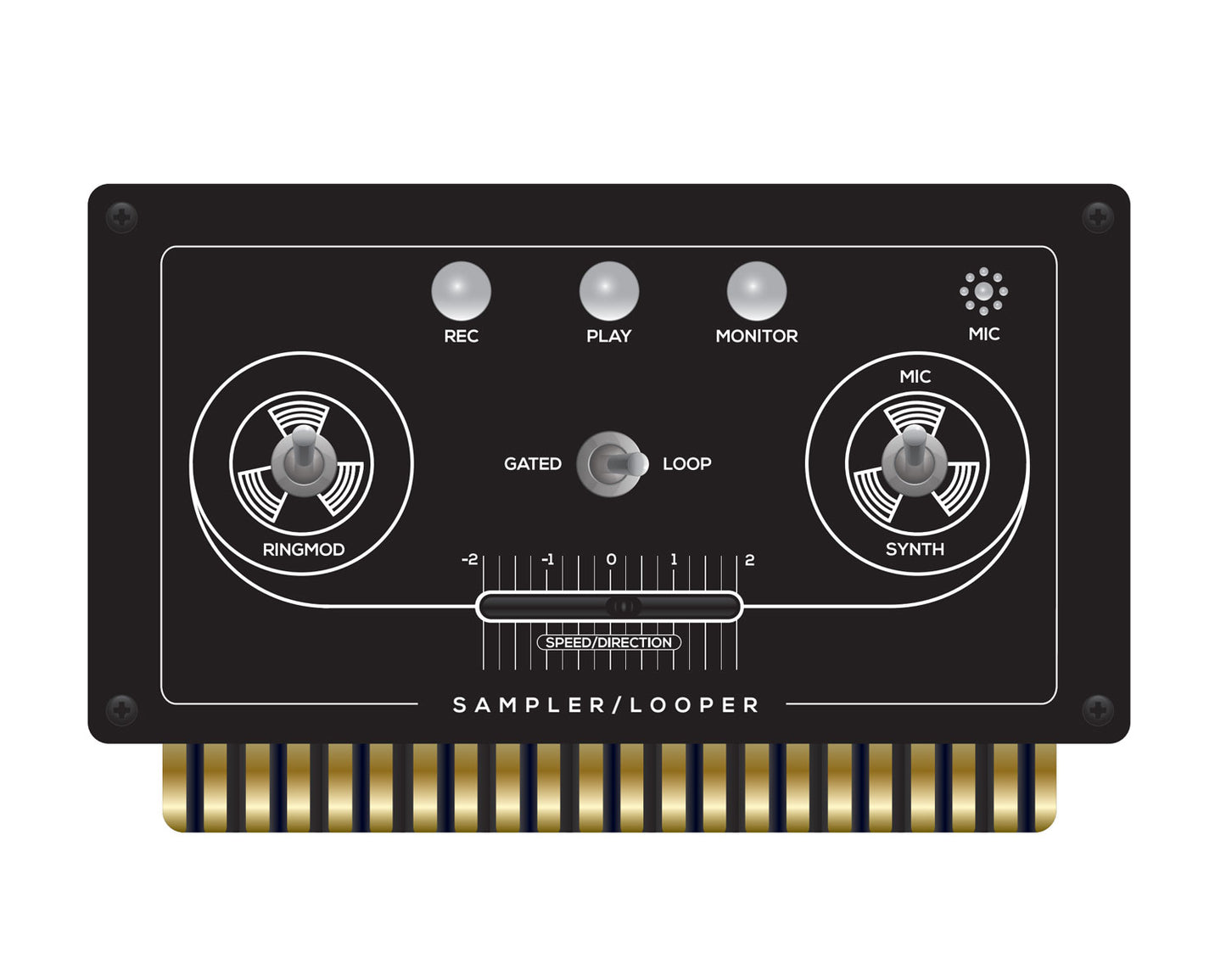 Erica Synths Bullfrog Sampler/Looper Voice Card