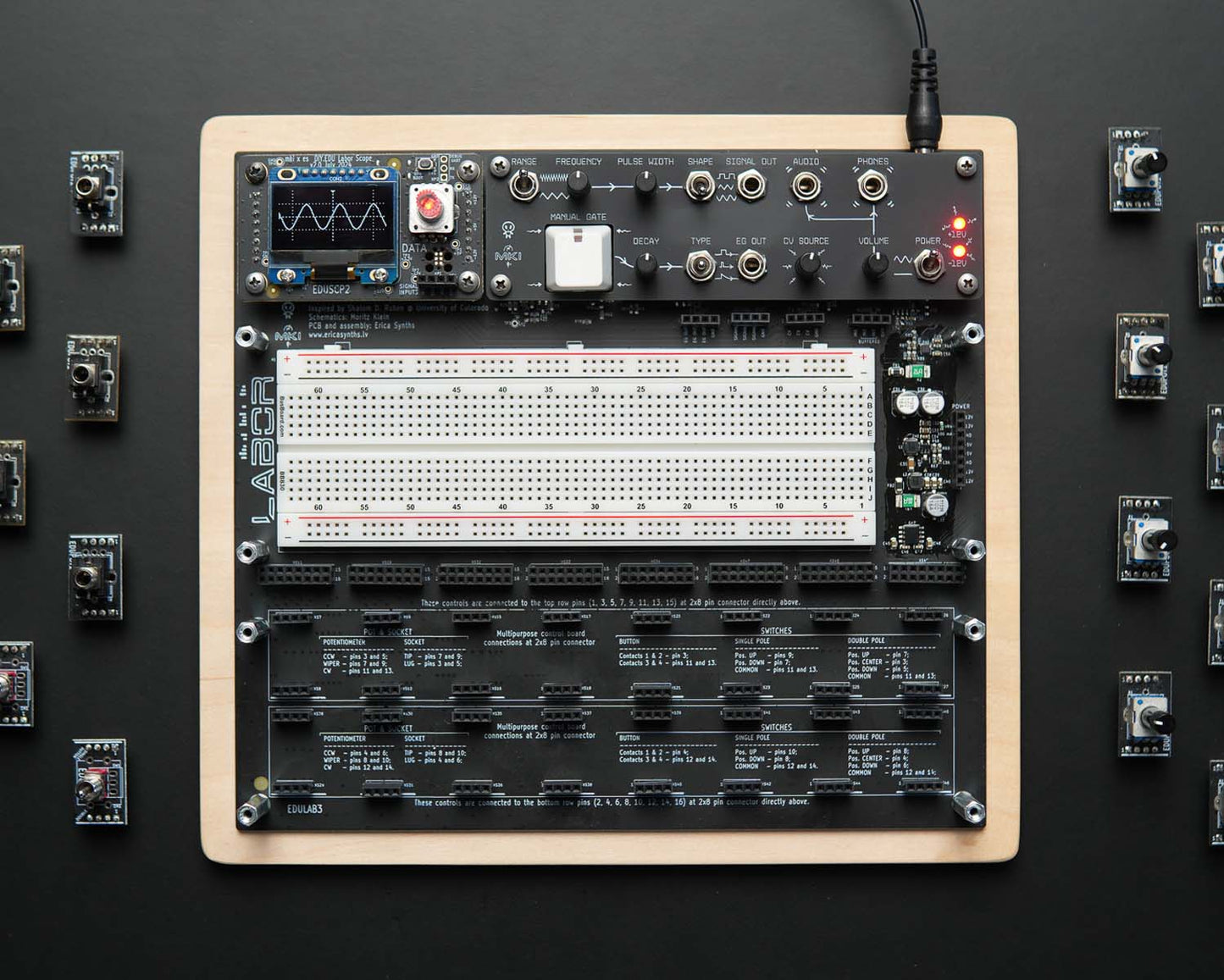 Erica Synths mki x es.edu LABOR Assembled