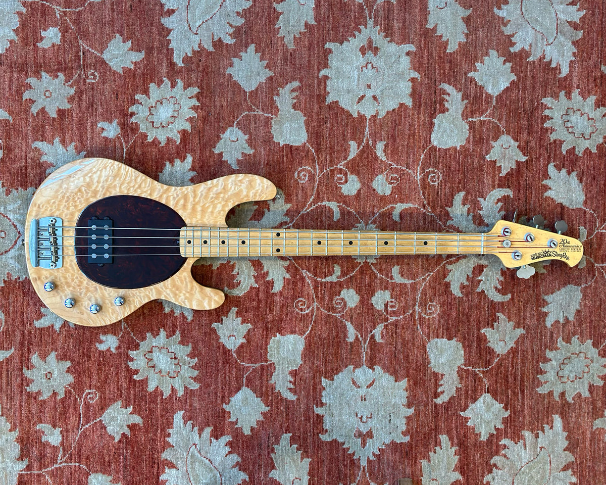 1996 Ernie Ball Music Man 20th Anniversary Stingray w/ OHSC