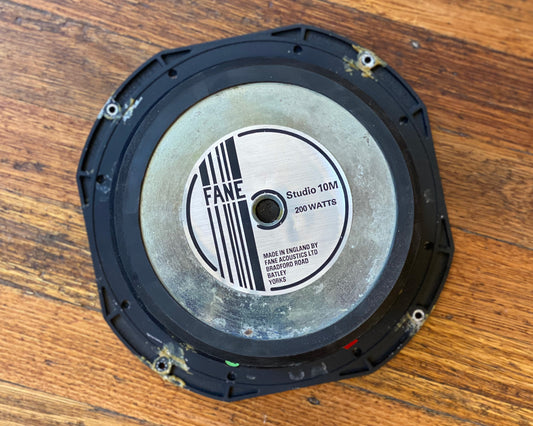 Fane Studio 10M 200 Watt 8Ω 10" Loudspeaker